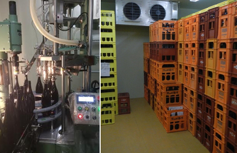 Pasteurisation, Bottling and Storage